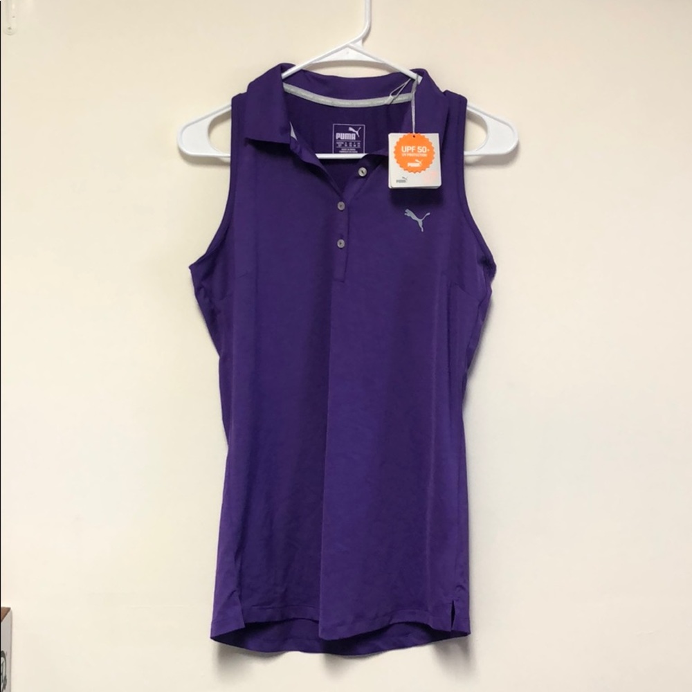 Puma golf sleeveless shirt